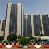 A view shows Nigeria's Central Bank headquarters in Abuja