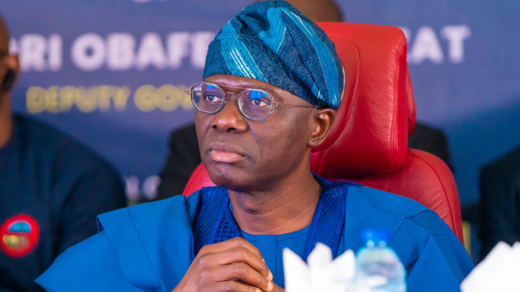 Babajide Sanwo-Olu, governor of Lagos state