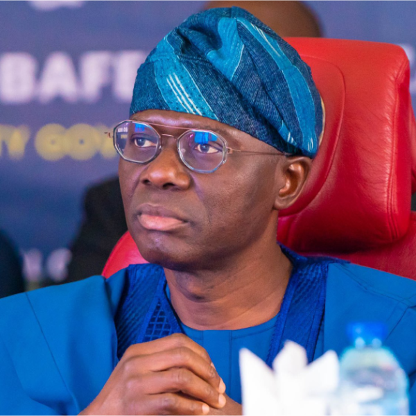 Babajide Sanwo-Olu, governor of Lagos state