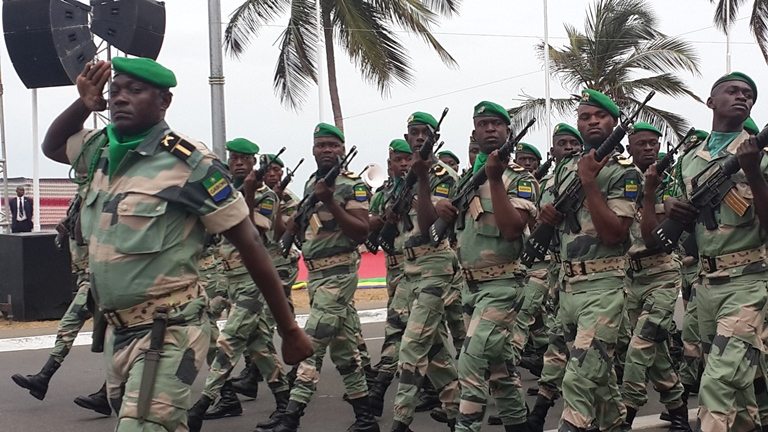 Gabon Military. Photo Credit: Daily News Egypt
