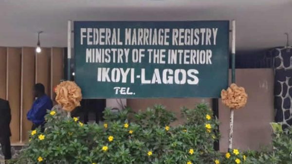 Ikoyi-Marriage-Registry. Photo Credit: The Punch