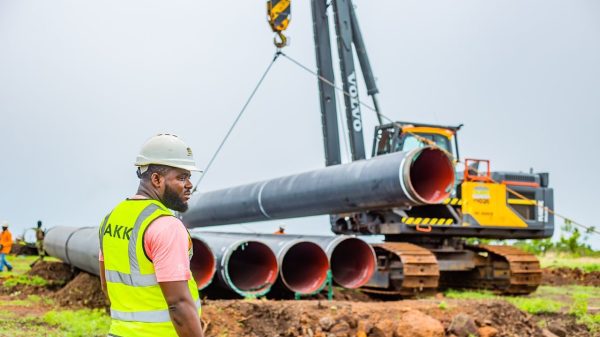 Nigeria gas pipeline project. Photo Credit: Premium Times