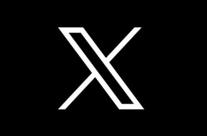 X logo, formerly Twitter