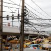 Electric wires are pictured in Ojuelegba district in Nigeria's commercial capital Lagos, Nigeria June 18, 2018. REUTERS/Akintunde Akinleye - RC1A28D557C0