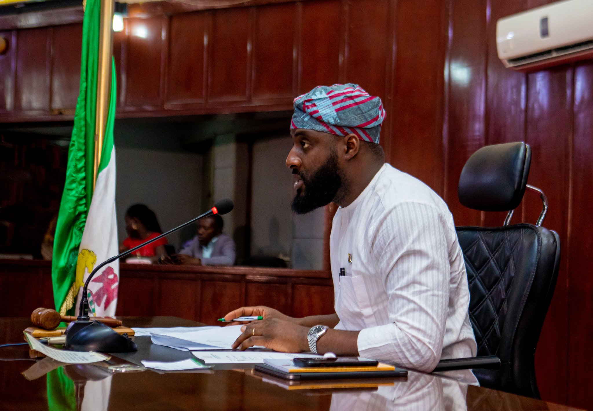 Adebo Ogundoyin, speaker of Oyo State House of Assembly