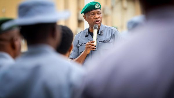 Comptroller General of Customs, Bashir Adewale Adeniyi MFR