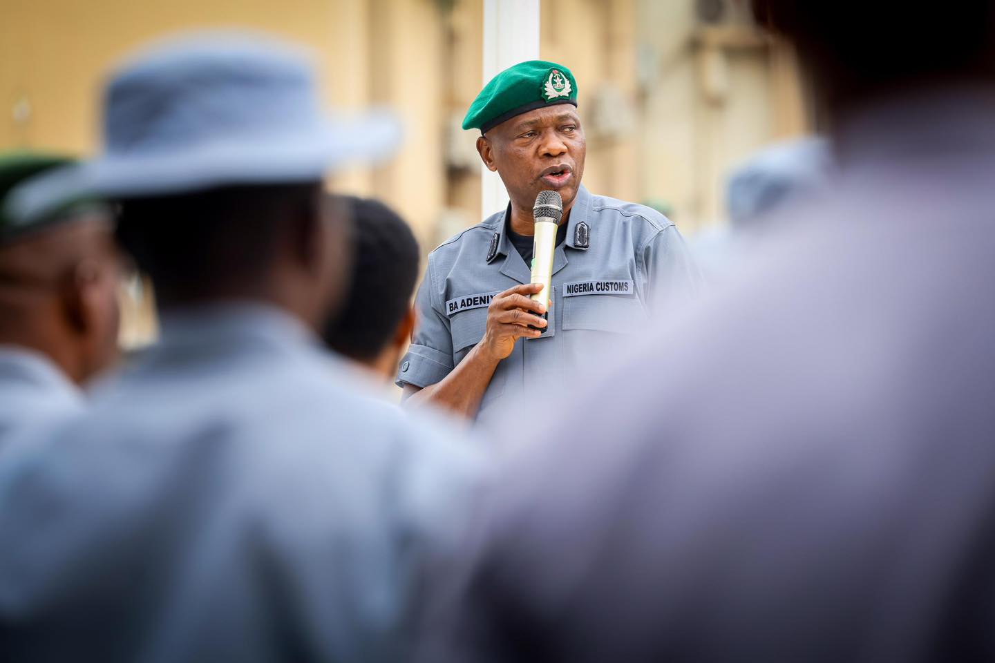 Comptroller General of Customs, Bashir Adewale Adeniyi MFR