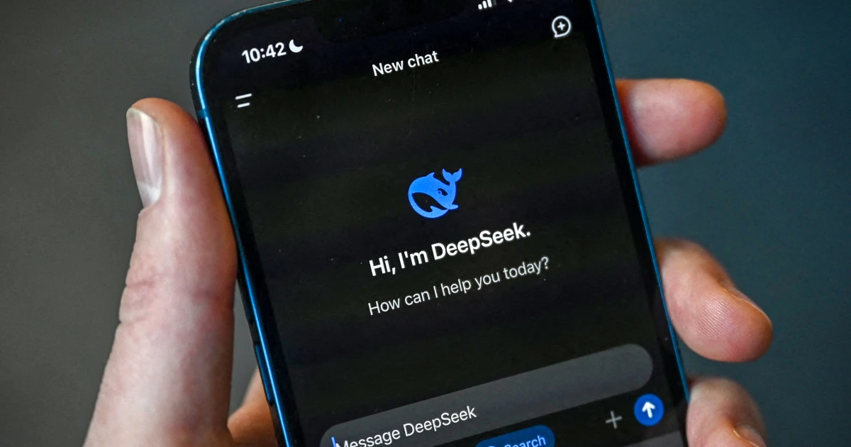 Deepseek AI. Photo Credit: NBC News