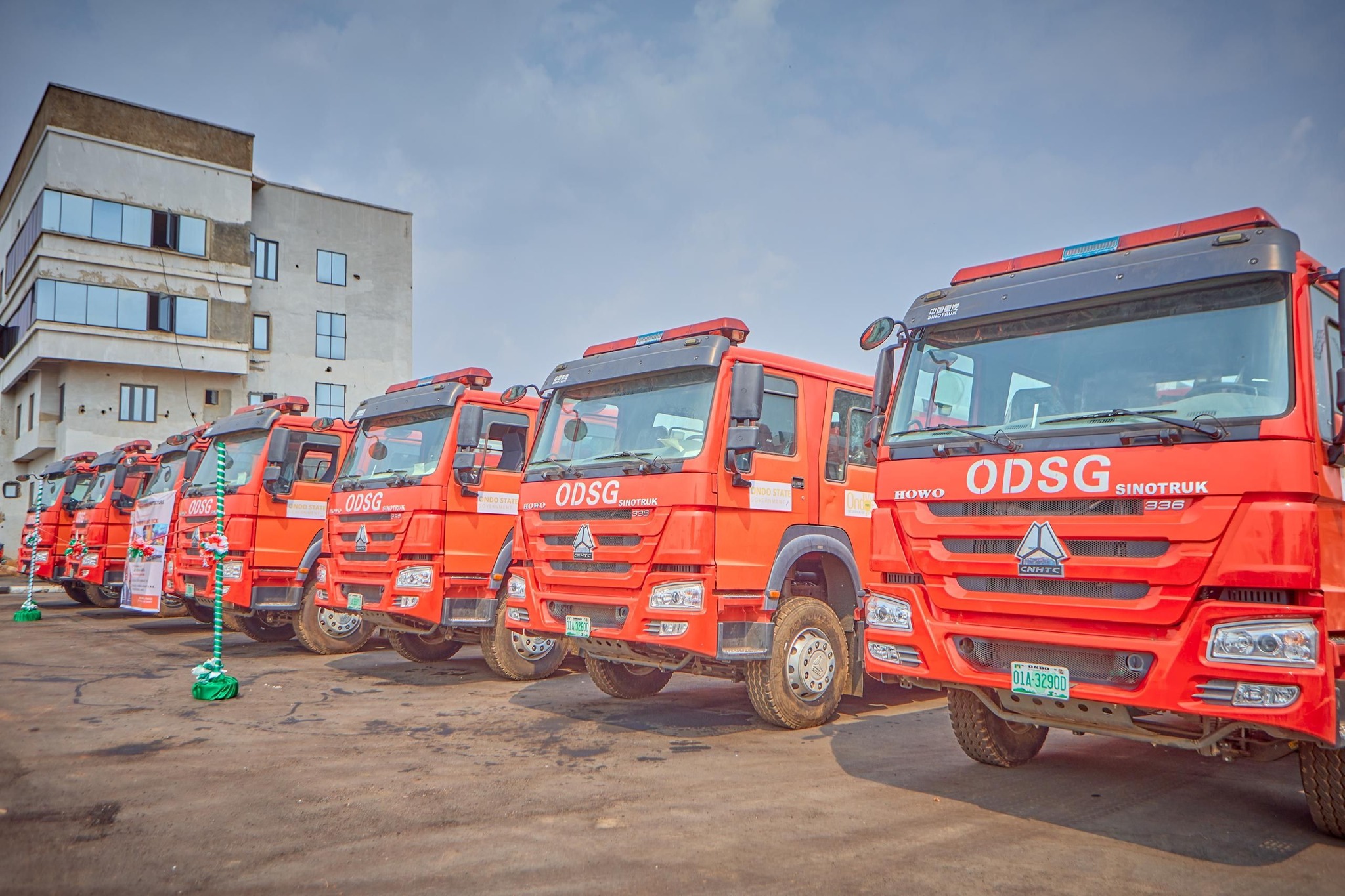 Ondo New Fire Trucks