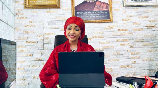Hannatu-Musa-Musawa, Minister of Arts, Culture, Tourism, and Creative Economy