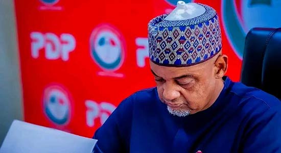 Umar-Damagum, Acting National Chairman of the Peoples Democratic Party (PDP)