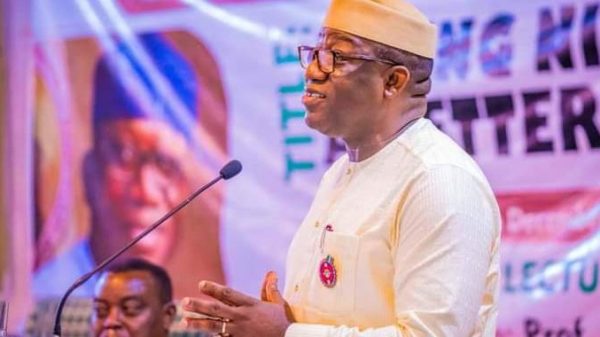 Kayode-Fayemi, Former Governor of Ekiti State